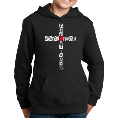 Agape "the cross" youth hoodie Thumbnail