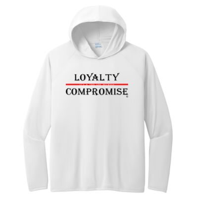 Unisex-Dri Fit- light weight Hoodie (Adult) Loyalty/Compromise  Thumbnail